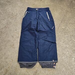 Vtg Y2k AMERICAN EAGLE OUTFITTERS Performance Snowboard Dual Layer Cargo Pants L
